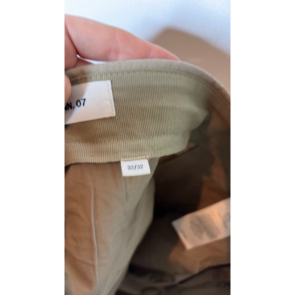 No nationality NN07 Bill Pleated regular fit pants in khaki 32x30 - Picture 9 of 9